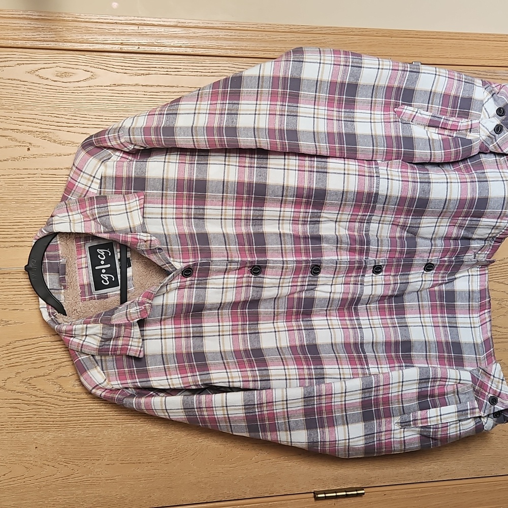 NWT cg.l.cg womans plaid jacket.